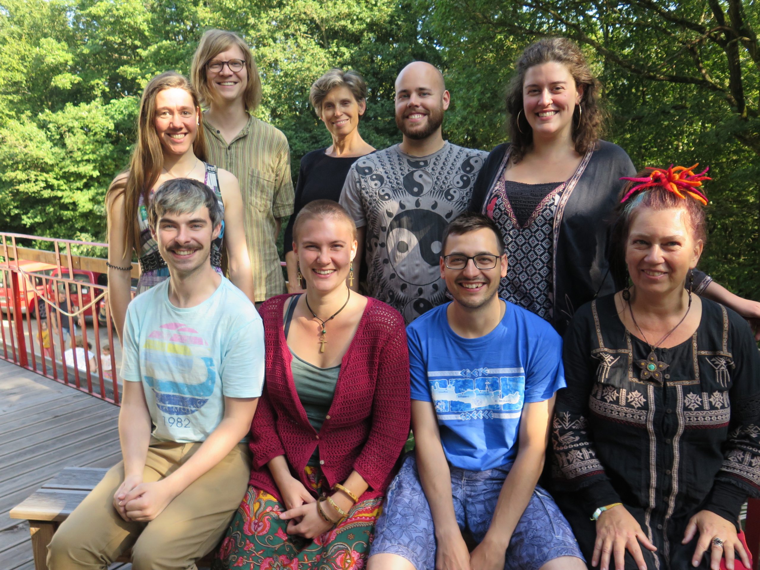 Gruppenfoto der NVN-Deutschland Mitglieder im Sommer 2019